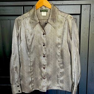 Harve’ Bernard by Holtzman silky blouse size 8